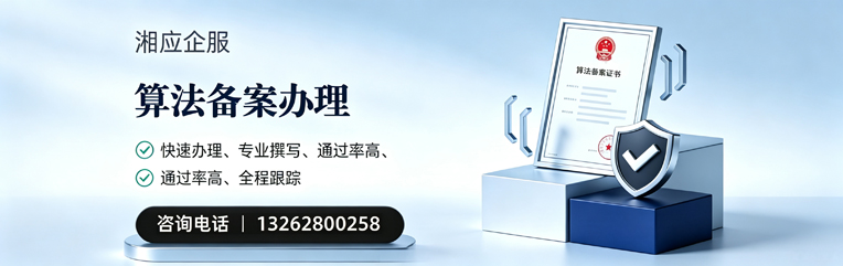 威海算法备案申报服务