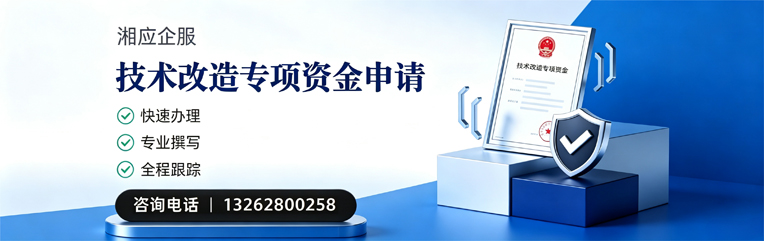 威海技术改造专项资金申报服务