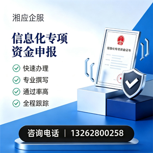 威海信息化专项资金申报服务