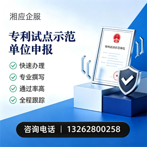 威海专利试点示范单位申报服务