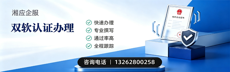 威海双软认证申报服务